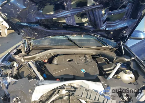 2022 BMW X3 Sdrive30I из США, поврежденный, VIN 5UX43DP02N9L01828